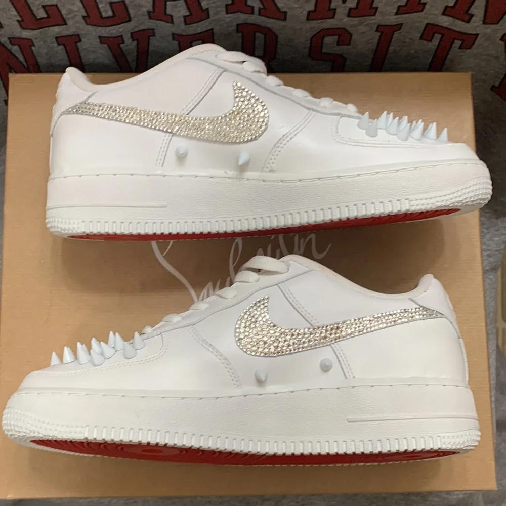 “CUSTOM” Nike Air Force 1’s!!! - Picture 3 of 5